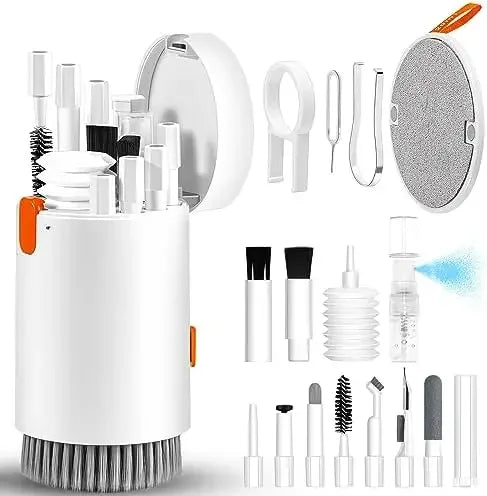 Electronic device keyboard cleaning tool kit 20-in-1