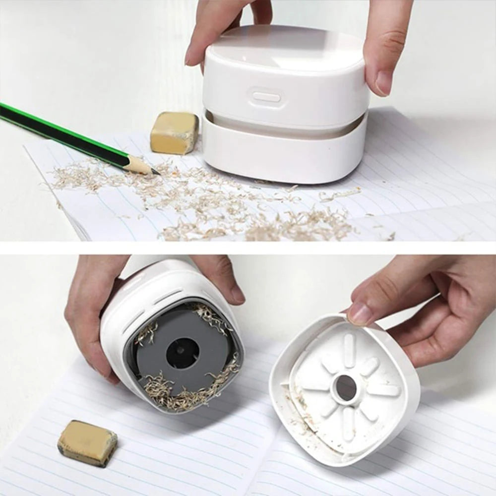 Mini desk vacuum cleaner