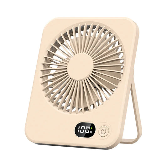 Small portable desk fan
