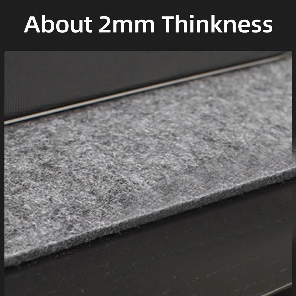 Large wool felt mouse desk pad