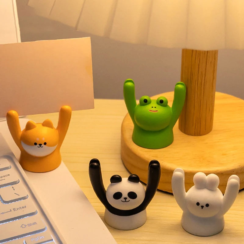 Cute animal memo paper holder