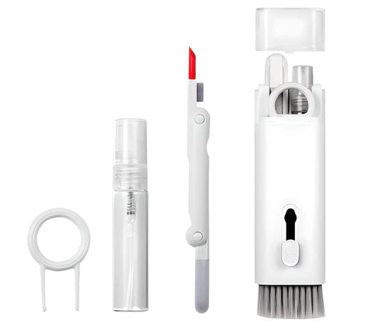 Electronic device keyboard cleaning tool kit 7-in-1