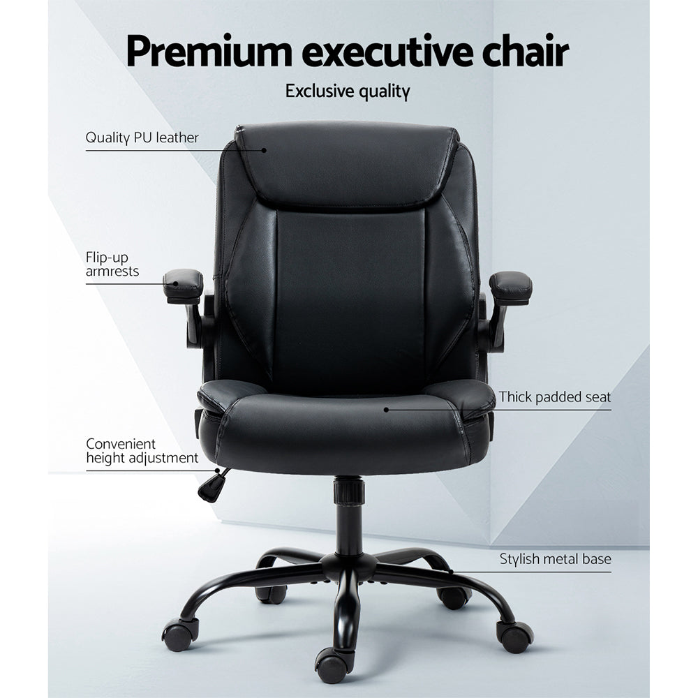 Executive office chair – Black