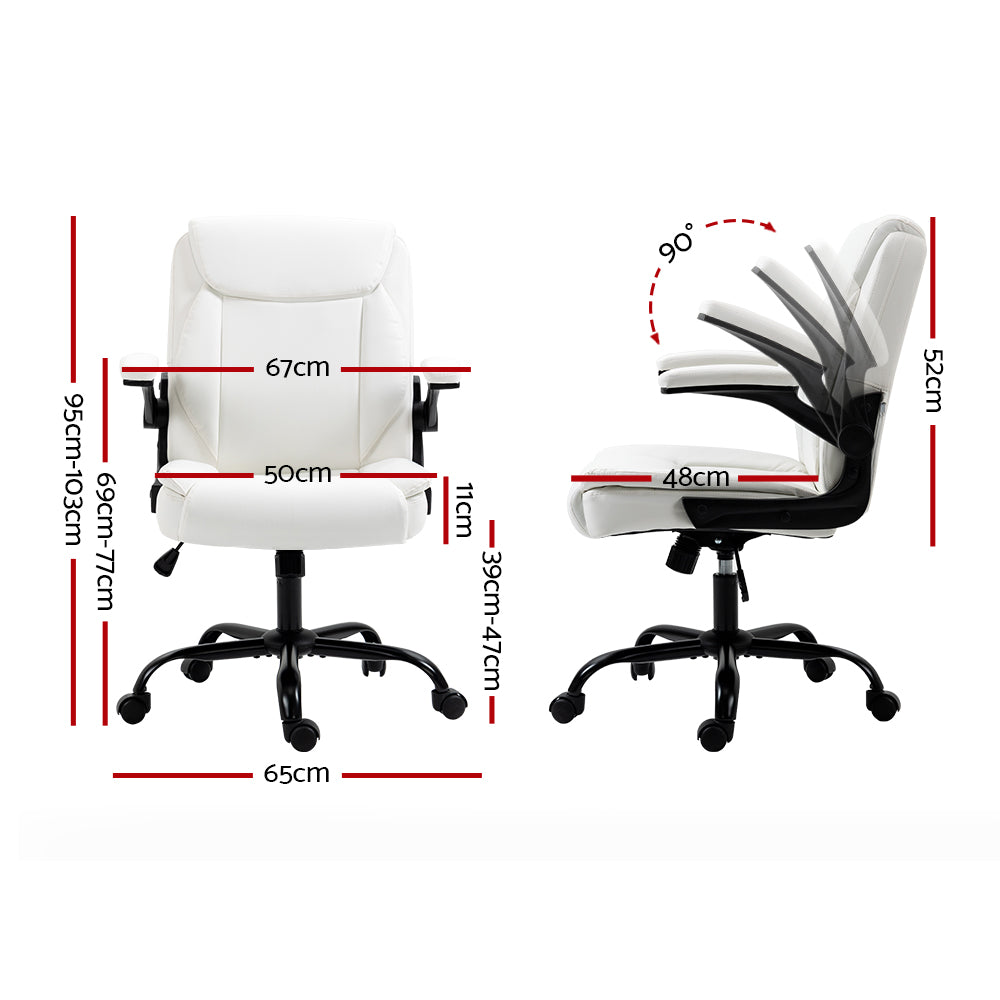 Executive office chair – White