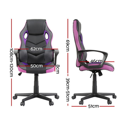 Gaming office chair – Purple