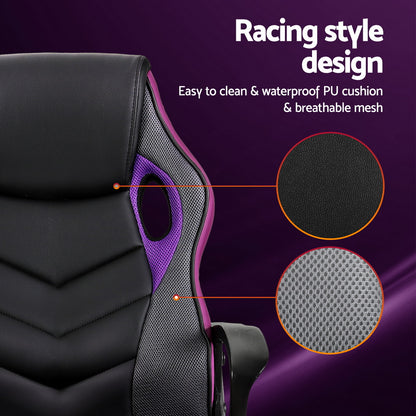 Gaming office chair – Purple