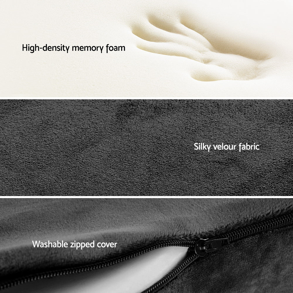 Memory foam seat cushion – Black