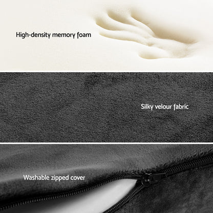 Memory foam seat cushion – Black