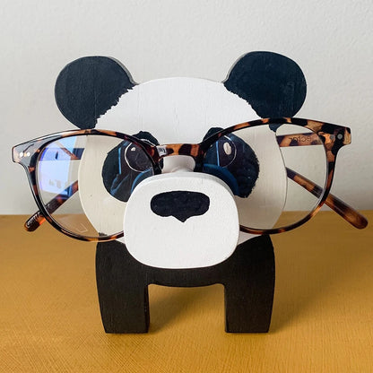 Cute pet animal glasses stand holder