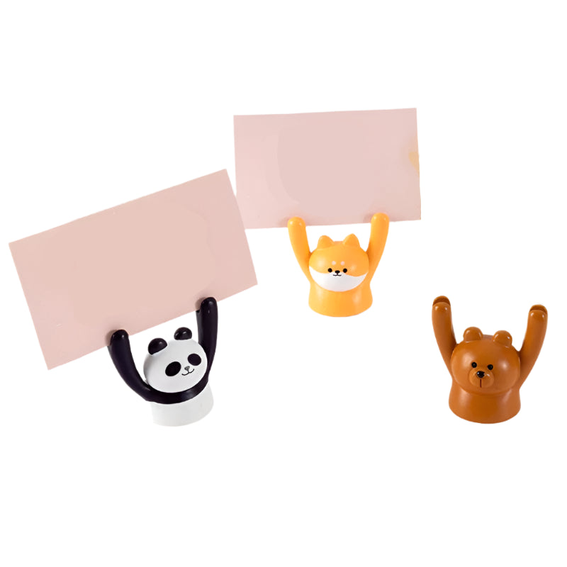 Cute animal memo paper holder