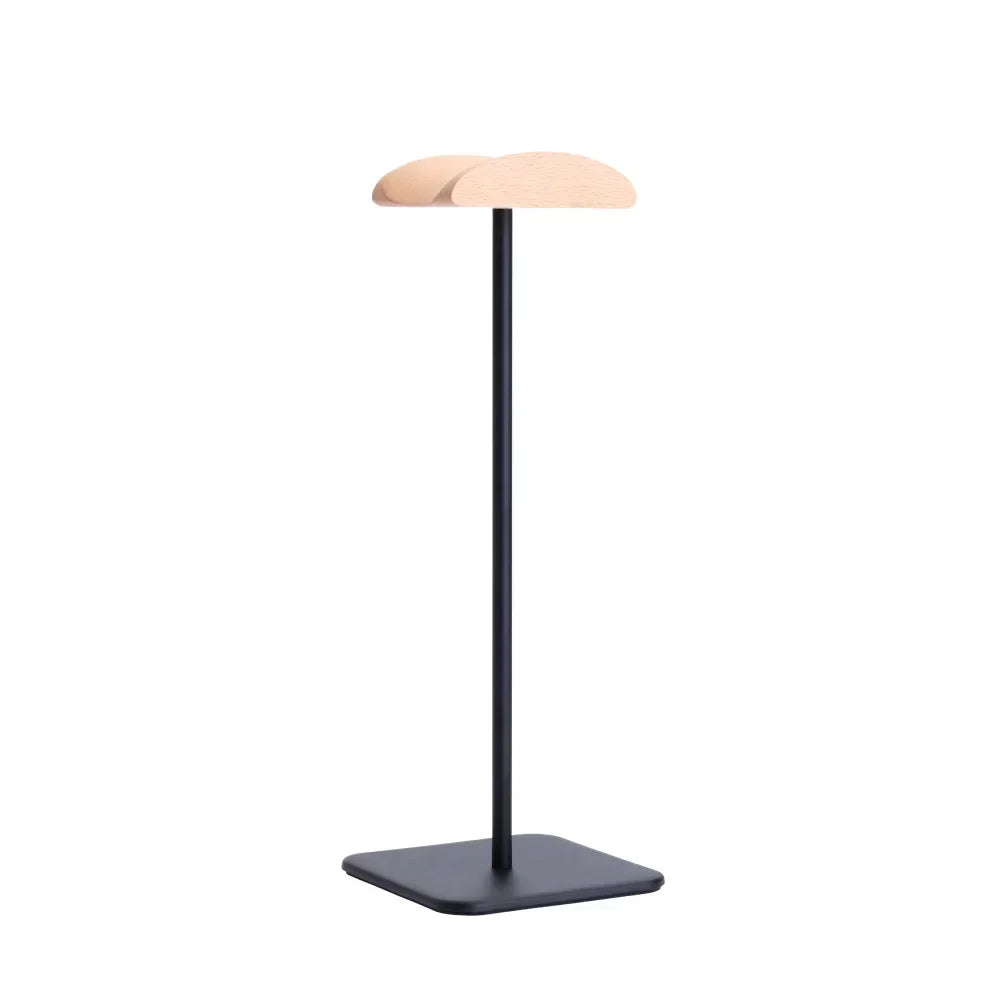 Wooden headphone headset stand