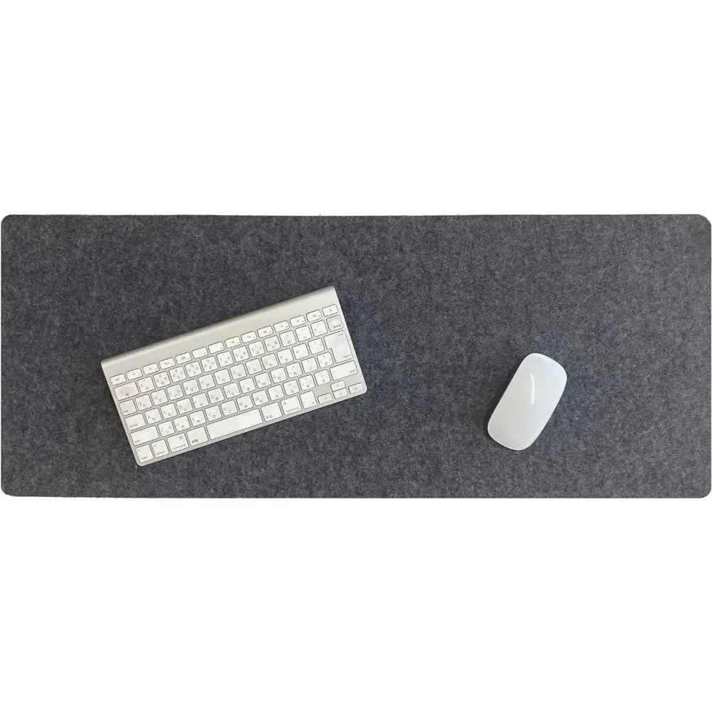 Large wool felt mouse desk pad
