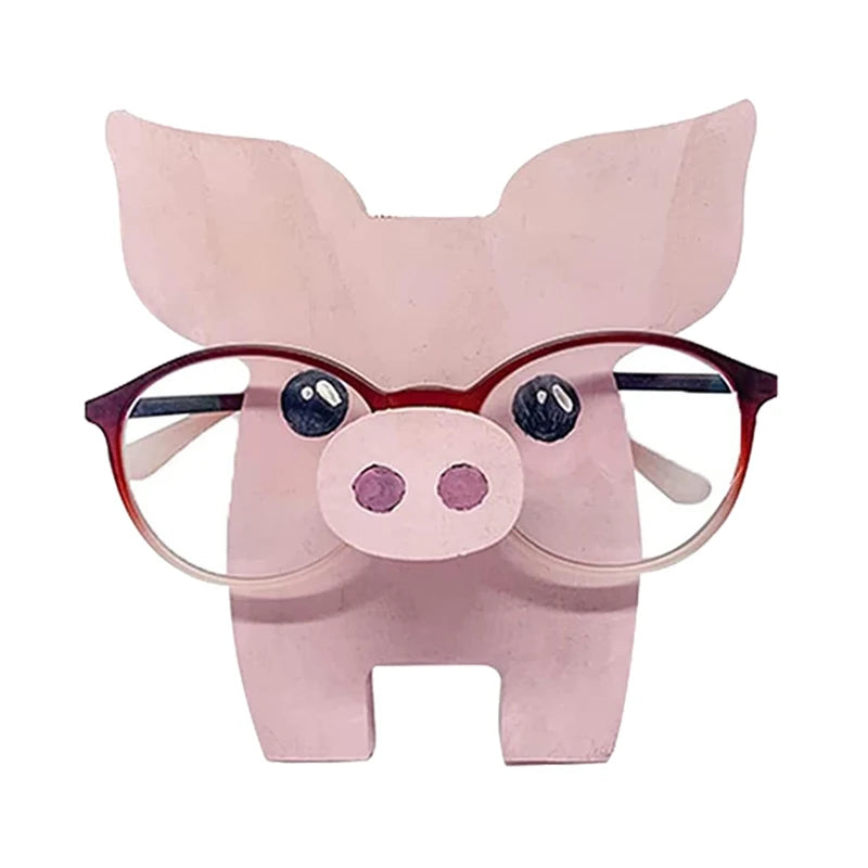 Cute pet animal glasses stand holder