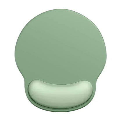 Ergonomic mouse pad with wrist rest