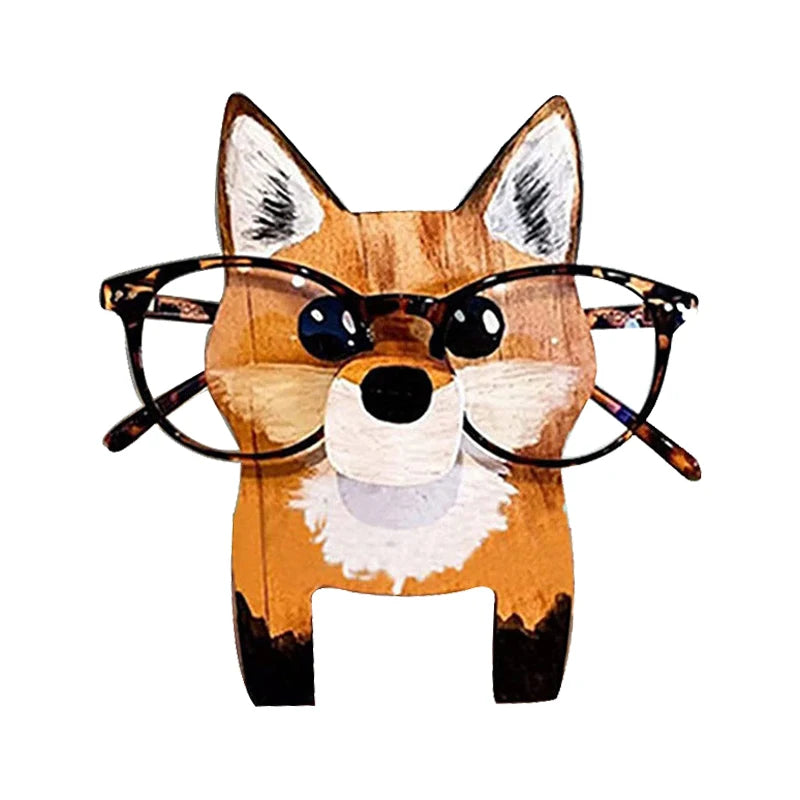 Cute pet animal glasses stand holder