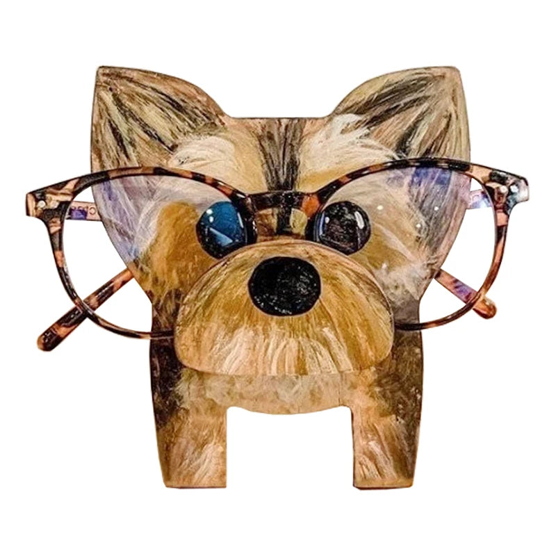 Cute pet animal glasses stand holder