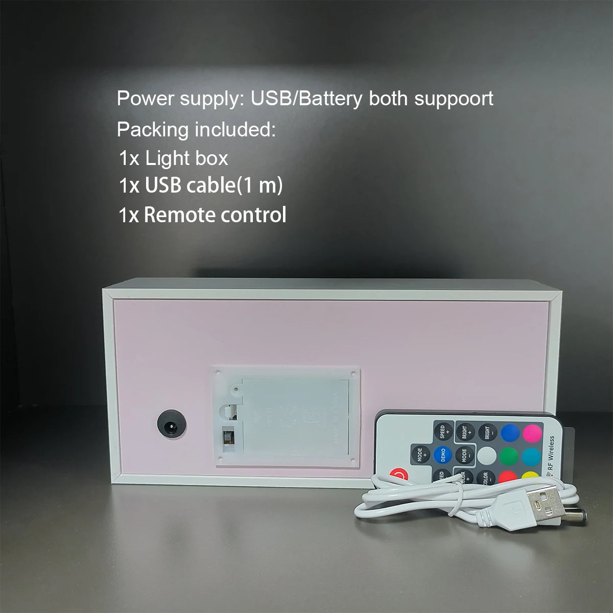 Anime shadow light box decoration