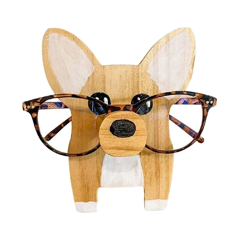 Cute pet animal glasses stand holder