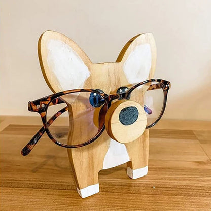Cute pet animal glasses stand holder