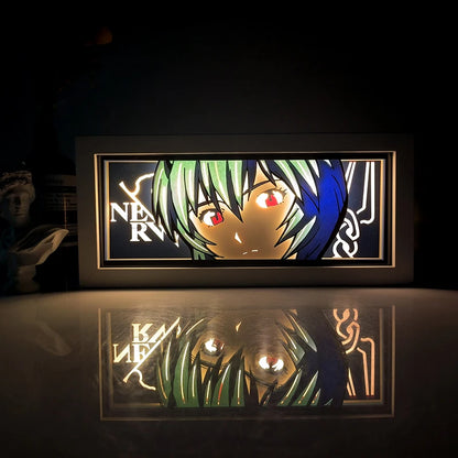 Anime shadow light box decoration
