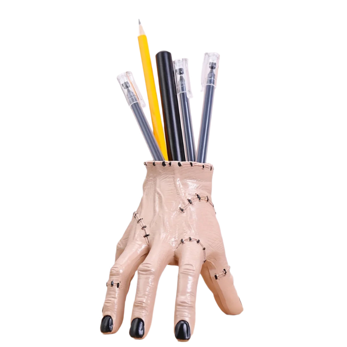 Wednesday Addams Family Thing hand decorative pen holder