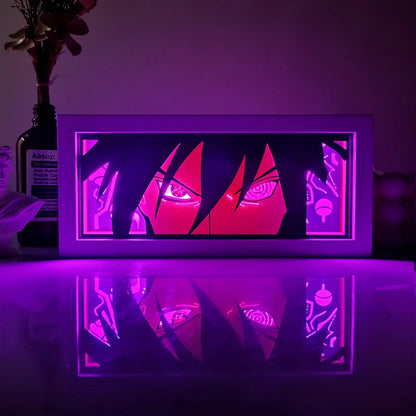 Anime shadow light box decoration
