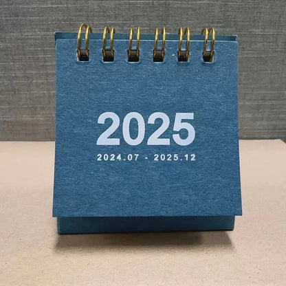 Simple mini desk calendar 2025