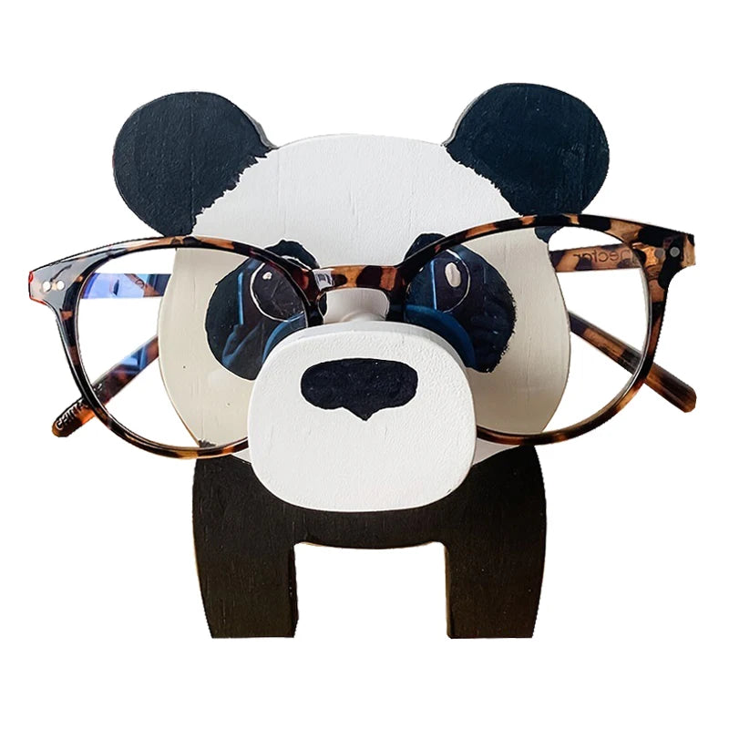 Cute pet animal glasses stand holder