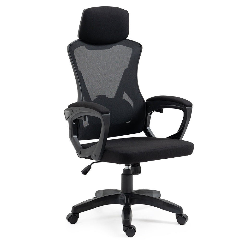 Classic ergonomic mesh office chair – Black
