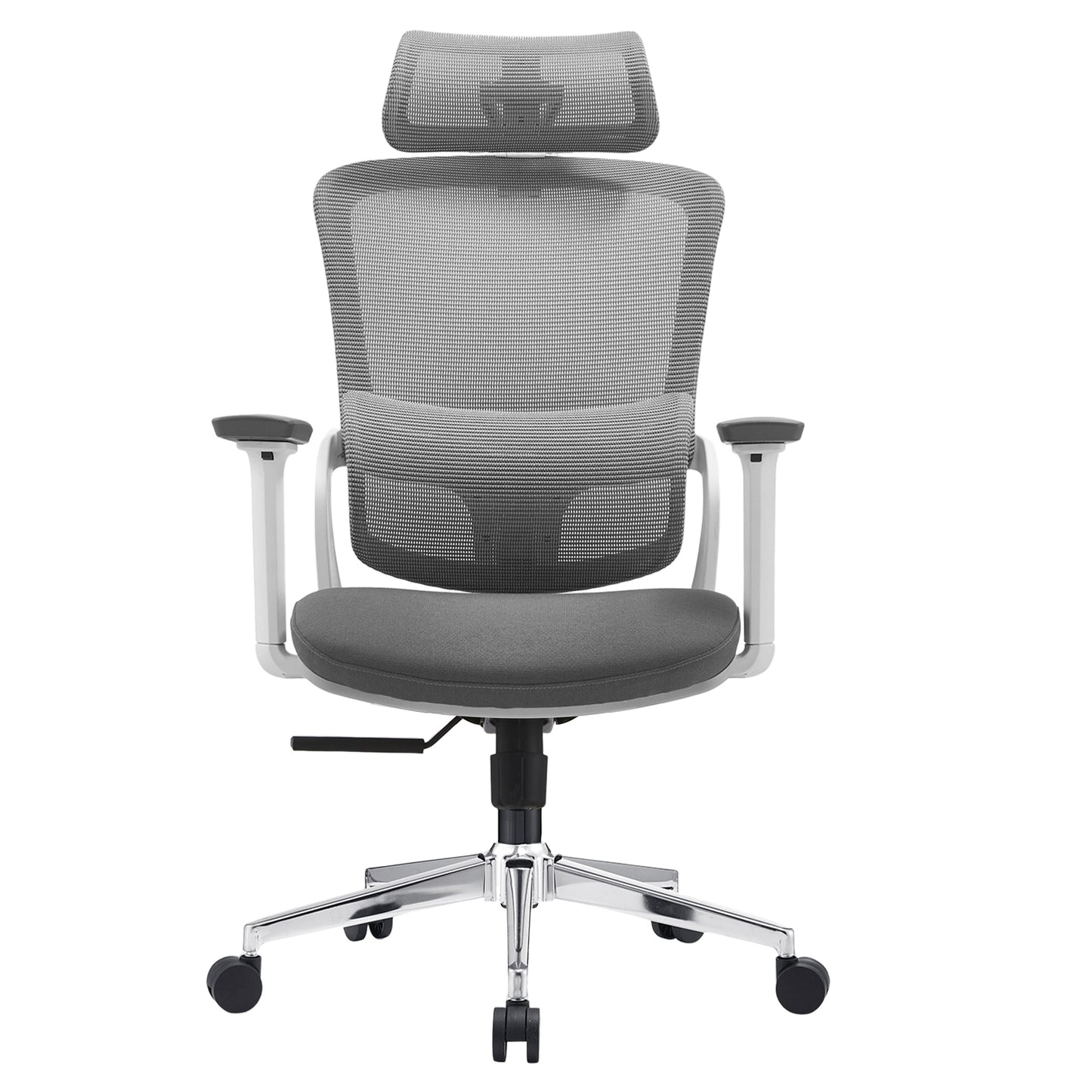 High-back ergonomic office chair – Grey