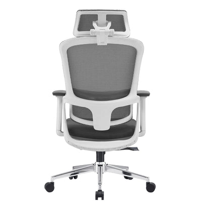 High-back ergonomic office chair – Grey