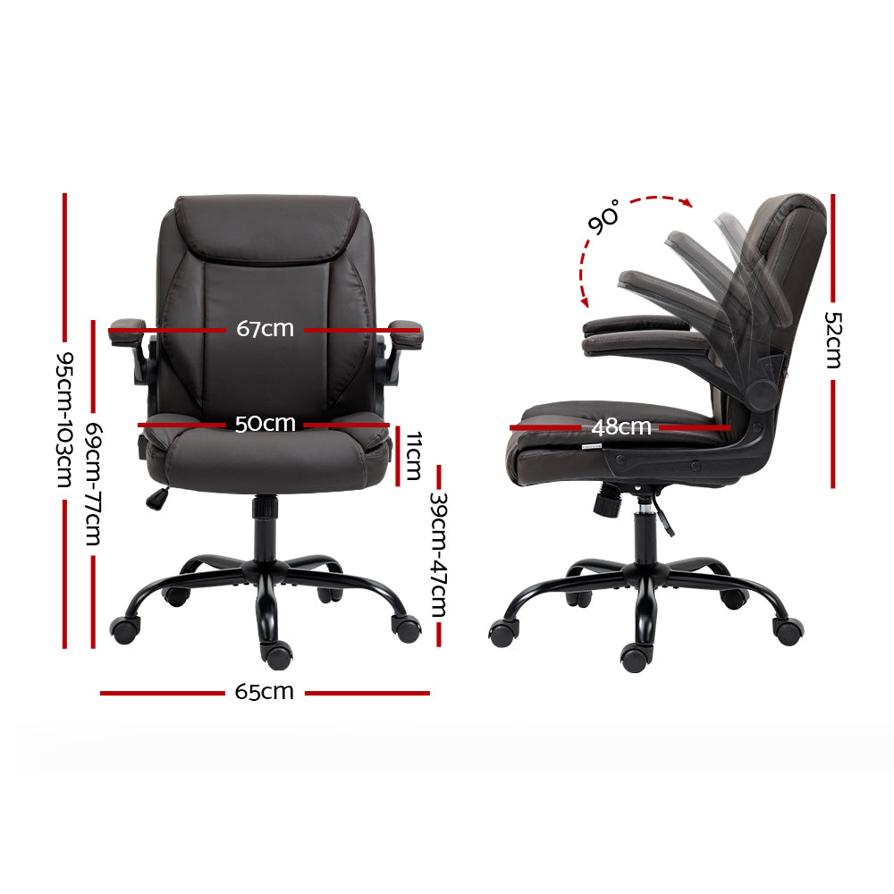 Executive office chair – Brown