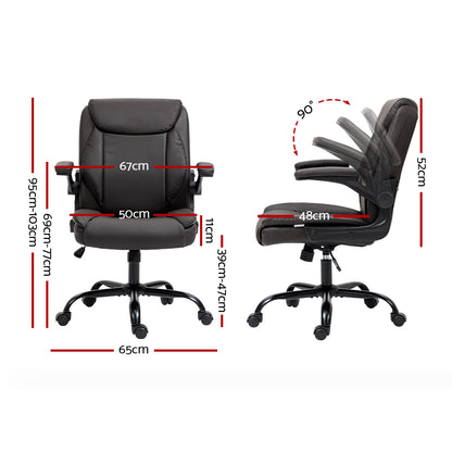 Executive office chair – Brown