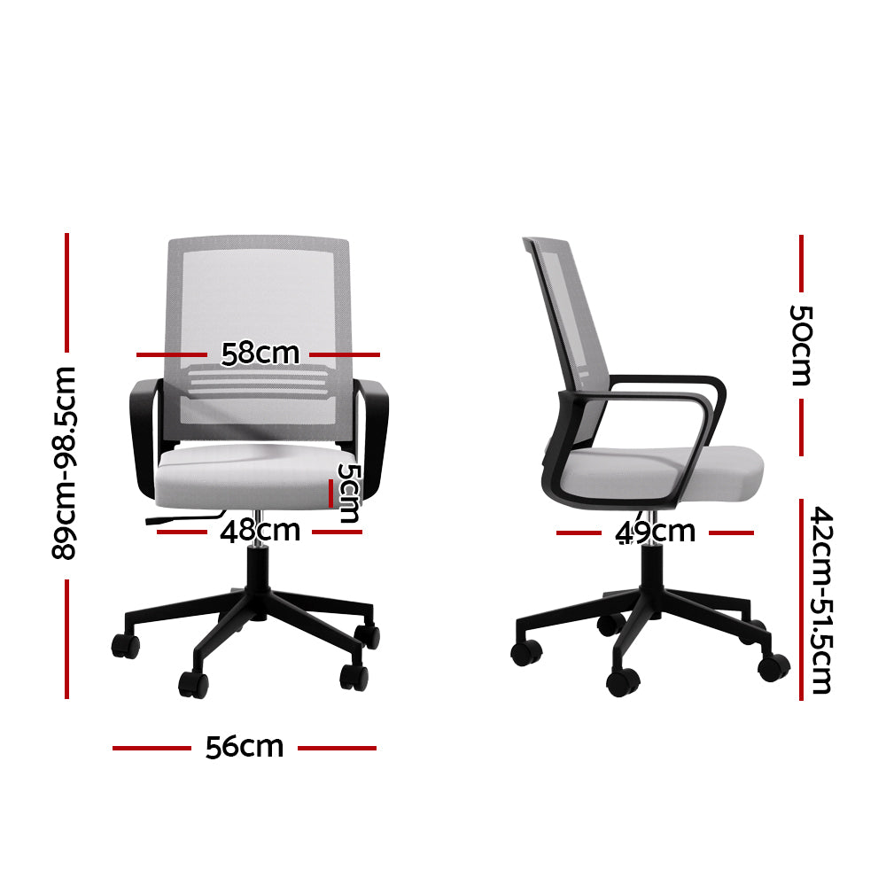 Classic mesh office chair – Grey