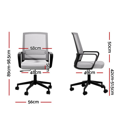 Classic mesh office chair – Grey